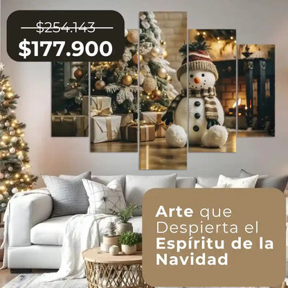 Magia Navideña en Cada Cuadro: Ilumina Tu Hogar con Arte que Despierta el Espíritu de la Navidad