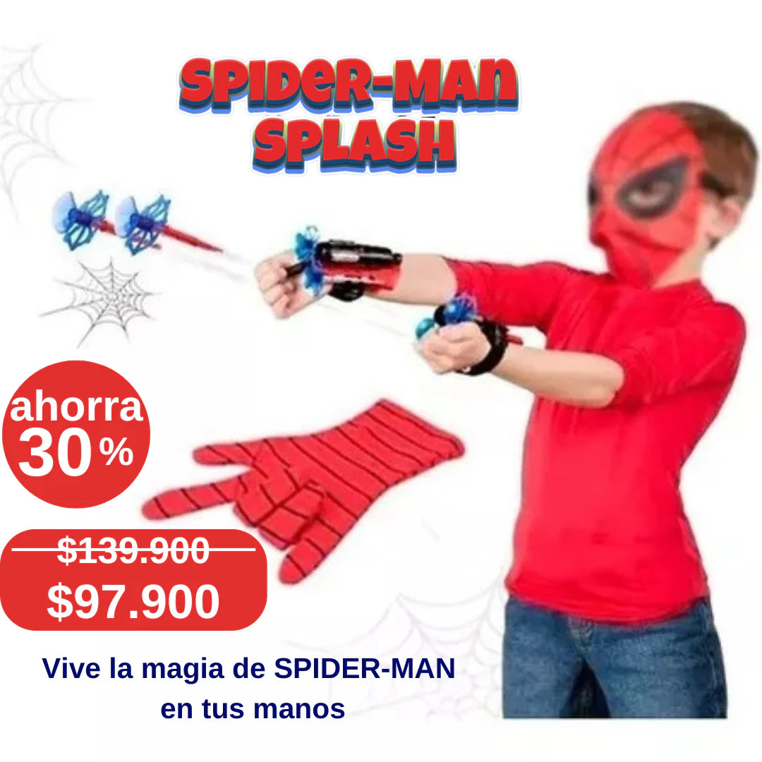 Spider-Launch: ¡Convierte a tu hijo en Spider-Man con el Guante Lanza Dardos!