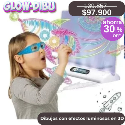 Glow-Dibu: ¡Dibuja, Ilumina y Da Vida a tu Imaginación!